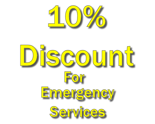 Discount for emergency services
